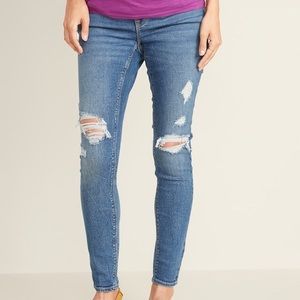 8 short old navy distressed rockstar full panel